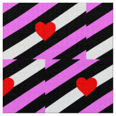 Leren Meisje Pride Vlag Stof (Close Up)
