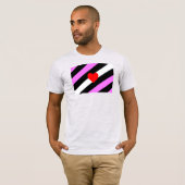 Leren Meisje Pride Vlag T-shirt (Voorkant volledig)