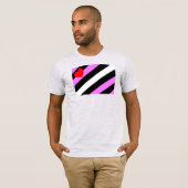Leren Meisje Pride Vlag T-shirt (Voorkant volledig)