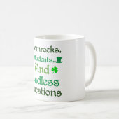 Leren met geluk St. Patrick's Day Edition Koffiemok (Voorkant rechts)