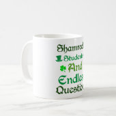 Leren met geluk St. Patrick's Day Edition Koffiemok (Voorkant links)