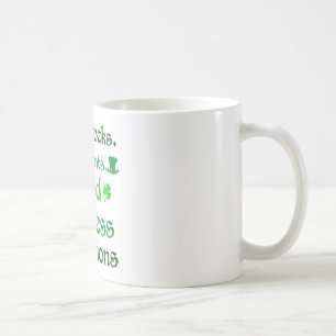 Leren met geluk St. Patrick's Day Edition Koffiemok