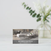 Leren | Modern interieur voor thuis Visitekaartje (Staand voorkant)