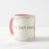  leren mok (Voorkant links)