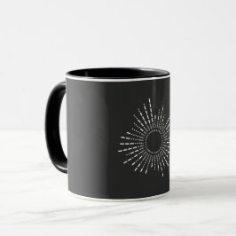 Leren Morse Code & NAVO Graphic in cirkelvorm Mok