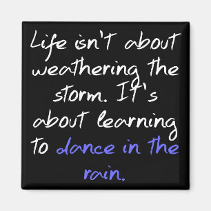 Leren naar dans in de regen magneet