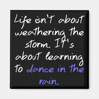 Leren naar dans in de regen magneet