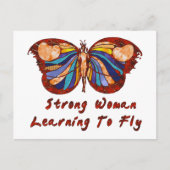 Leren naar vliegen briefkaart (Voorkant)