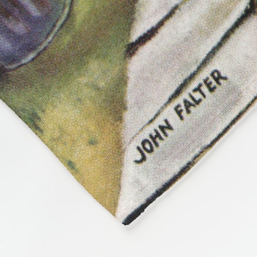 Leren naar vliegen fleece deken (Hoek)