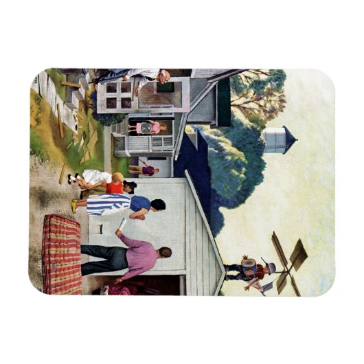 Leren naar vliegen magneet (Horizontaal)