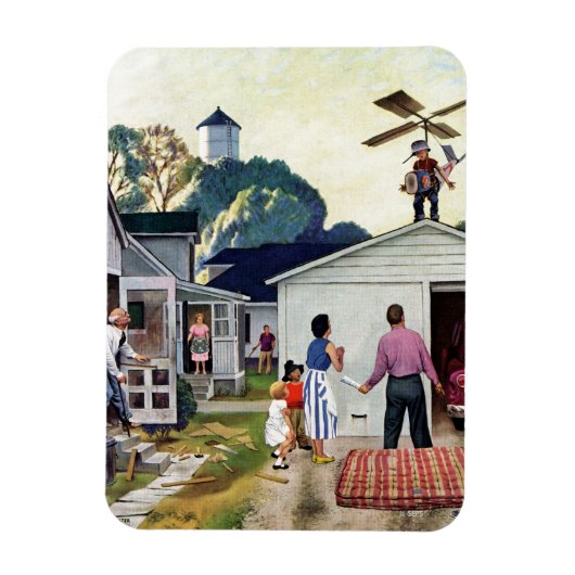 Leren naar vliegen magneet (Verticaal)