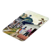 Leren naar vliegen magneet (Linkerzijde)