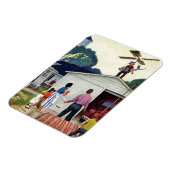 Leren naar vliegen magneet (Linkerzijde)