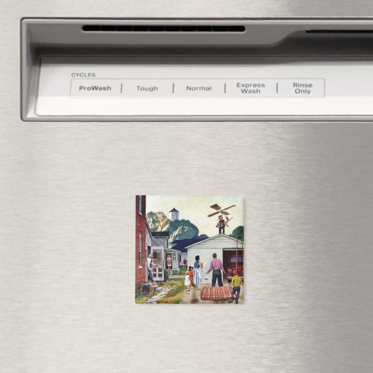 Leren naar vliegen magneet (Insitu (Vaatwasser))