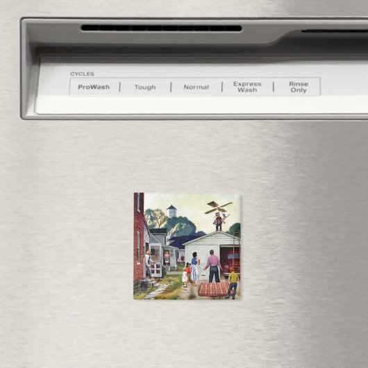 Leren naar vliegen magneet (Insitu (Vaatwasser))