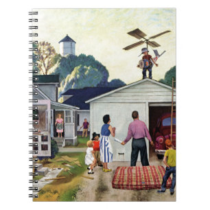 Leren naar vliegen notitieboek