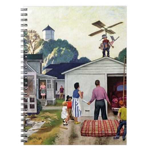 Leren naar vliegen notitieboek (Voorkant)