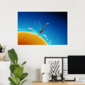 Leren naar vliegen poster (Thuiskantoor)