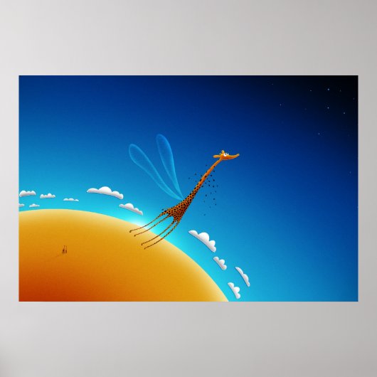 Leren naar vliegen poster (Voorkant)