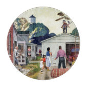 Leren naar vliegen snijplank (Voorkant)