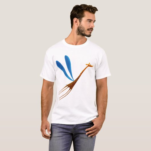 Leren naar vliegen t-shirt (Voorkant volledig)