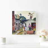 Leren naar vliegen vierkante klok (Huis)