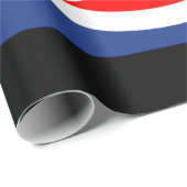 Leren oefen trots vlag cadeaupapier (Rol Hoek)