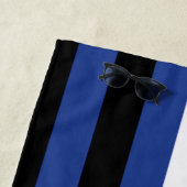 Leren oefen trots vlag strandlaken (In situ)