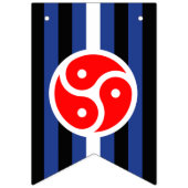 Leren oefen trots vlag vlaggetjes (Derde vlag)