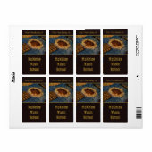 Leren om Bookplates te rocken Etiket (Full Sheet)