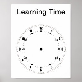 Leren om het Poster van de Tijd te vertellen