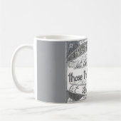 Leren om te Dienen Koffiemok (Links)