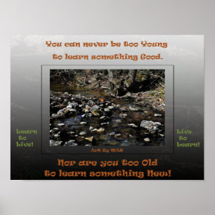 Leren om te Leven Leven om te Leren 2 Poster