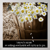 Leren om te pauzeren poster (Voorkant)