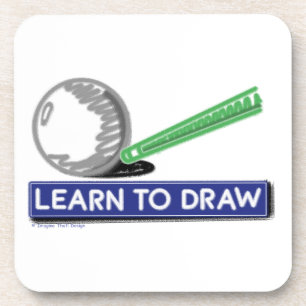 Leren om te tekenen drankjes onderzetter