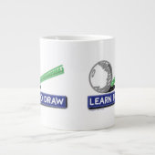 Leren om te tekenen grote koffiekop (Voorkant)