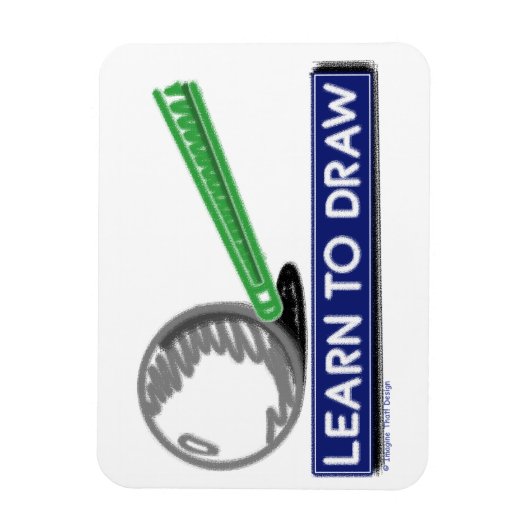 Leren om te tekenen magneet (Verticaal)