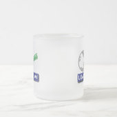 Leren om te tekenen matglas koffiemok (Center)