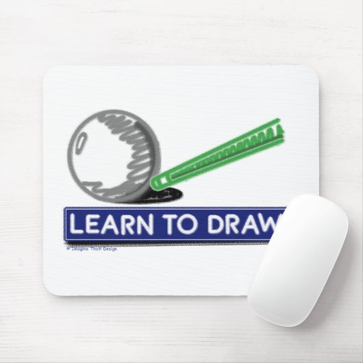 Leren om te tekenen muismat (Met muis)