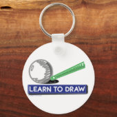 Leren om te tekenen sleutelhanger (Voorkant)
