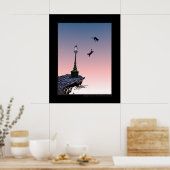 Leren om te vliegen poster (Keuken)