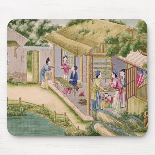 Leren over Silkwormen Muismat (Voorkant)