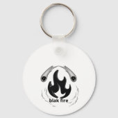 Leren Patch Hoed Sleutelhanger (Voorkant)