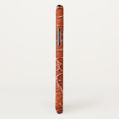 Leren Patroon Case-Mate iPhone Case (Achterkant / rechts)