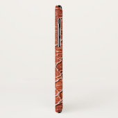 Leren Patroon Case-Mate iPhone Case (Achterkant/links)