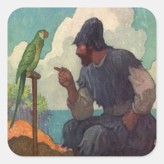 Leren Poll to Speak Sticker (Voorkant)