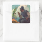 Leren Poll to Speak Sticker (Tas)