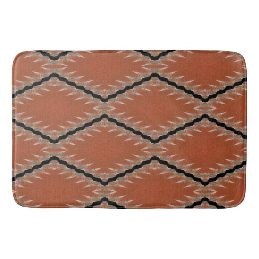 Leren pompoen badmat (Voorkant)