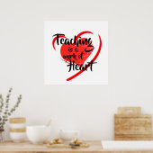 Leren Poster (Keuken)