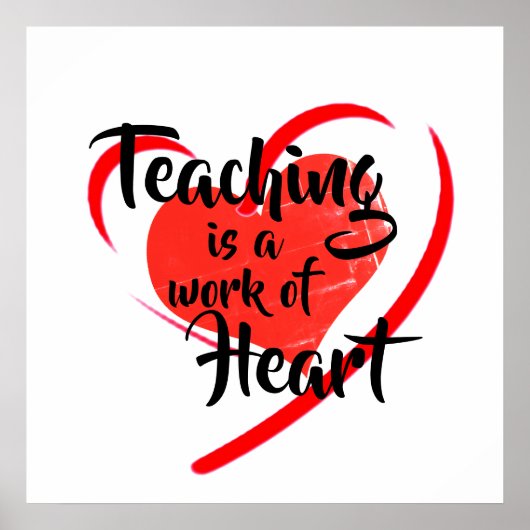 Leren Poster (Voorkant)